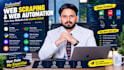 do web scraping, data extraction with python, scrapy