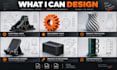 design custom 3d printable stl files from your idea or sketch