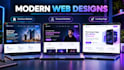 build a modern responsive website