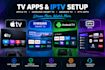 develop apple TV, samsung smart TV, android TV and iptv apps