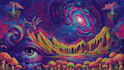 create psychedelic event posters