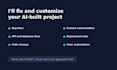 fix bugs and customize your ai generated code