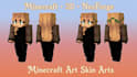 design quality minecraft skin render for you