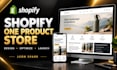 design a shopify one product store with winning product for dropshipping