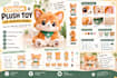 design custom plush toy for manufacturing