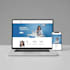 develop a responsive HTML CSS javascript website