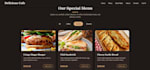 build a responsive cafe website with django backend