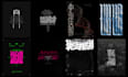 design custom gothic chinese lettering and logotype