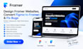 design framer websites, convert figma to framer, and fix bugs