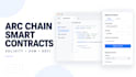 develop arc chain evm smart contracts, defi and web3 dapps