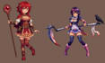 do pixel art animation rpg sprite pixel art character npc sprite sheet for game