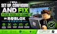 do roblox scripting, lua scripting, roblox script fixing and game development