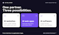 do full stack ai website development, ai web application and ai software