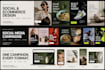 design social media posts and ecommerce banners