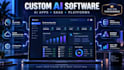 develop custom ai software, ai web apps and saas platforms