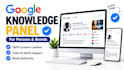 create verified google knowledge panel and optimize local SEO
