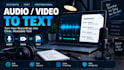 convert audio to text with accurate transcription