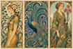 do illustrations in art nouveau style