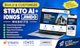 build and customize strato ai ionos jimdo website