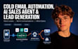 build cold email automation, ai sales agent and lead generation