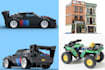 design custom lego moc, lego set, 3d lego model, lego technic with instructions