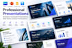 do canva slides, business corporate presentations, slide deck, investor deck