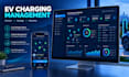 develop an ev charging app, management dashboard and fleet tracking software