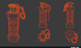 create 3d game environment asset or 3d game ready model props