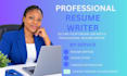 write a professional resume