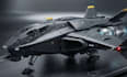 create a custom 3d spacecraft model with detailed hard surface design
