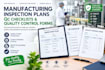 create manufacturing inspection plans, qc checklists and quality control forms