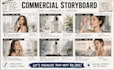 create a professional storyboard for your commercial or advertisement