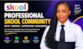 setup skool community skool course community management and automation