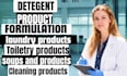 develop product formulations of detergents, laundry products