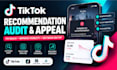 fix tiktok recommendation issues with an account audit
