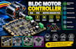 design bldc motor controller, esc and motor driver pcb