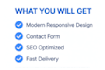 create a modern professional business website on google site