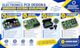 do class d amplifier, usb midi, dac dsp bluetooth earbud, synthesizer pcb design
