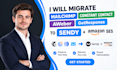 migrate mailchimp constant contact aweber getresponse to sendy amazon ses