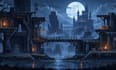 pixel art background pixel game pixel art environment character landscape pixel