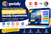 convert powerpoint PDF to interactive genially