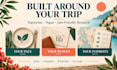 create a custom vegetarian friendly travel itinerary