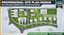 draw site plans plot plans plat plans permit drawings in autocad