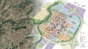 make smart city master plan, satellite map, zoning map, district map, urban plan