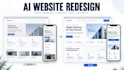 fix, redesign and professionalize your ai generated website