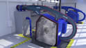 create 3d power plant,turbine and industrial engineering animation