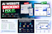 fix and improve your ai generated or vibe coded website