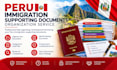 organize your peru immigration supporting documents