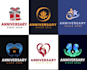 create an authentic anniversary event and charity logo