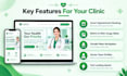 design a modern dental clinic website or medical website